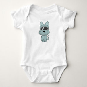 Body Para Bebé Gato Guay Con Gafas