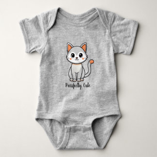 Body Para Bebé Gato Kawaii Bebé - Lindo gatito adorable