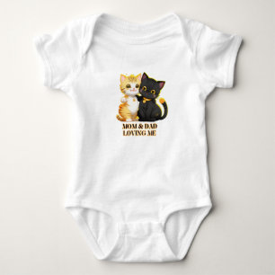 Body Para Bebé Gato lindo