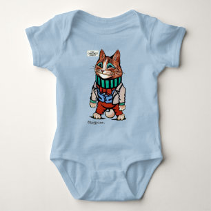Body Para Bebé Gato, Louis Wain Baby Bodysuit