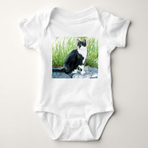 Body Para Bebé Gato Onsie/enredadera infantiles del smoking