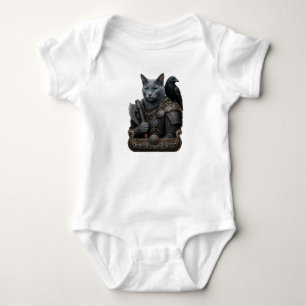 Body Para Bebé Gato Veterano Russian Blue Odin