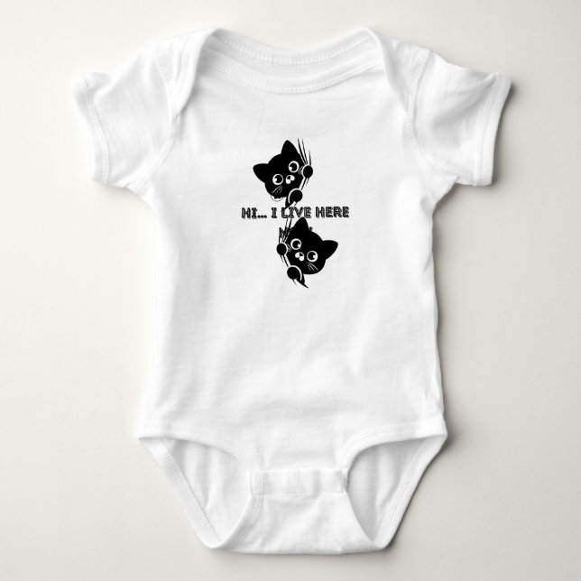 Body Para Bebé gatos (Anverso)