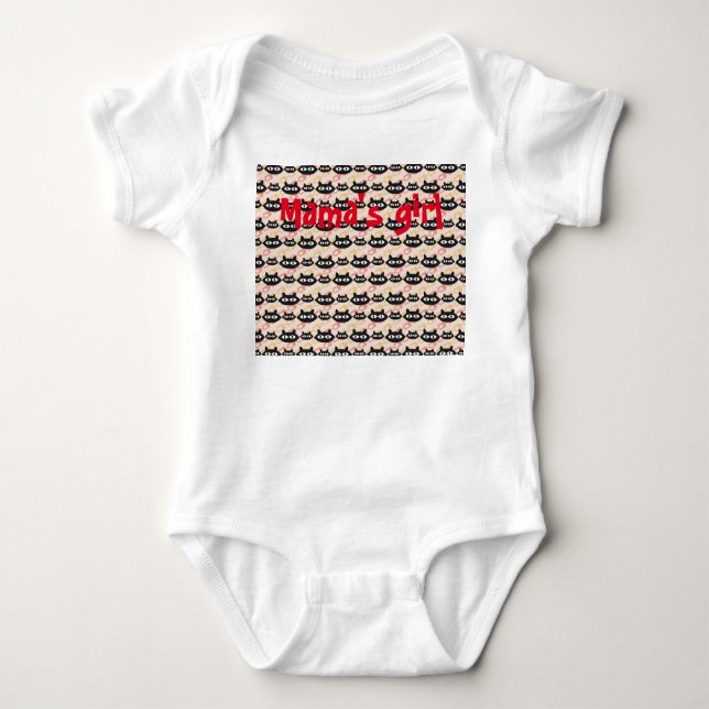 Body Para Bebé Gatos MCM (Anverso)