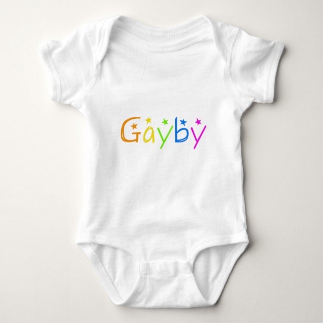 Body Para Bebé Gayby (Anverso)