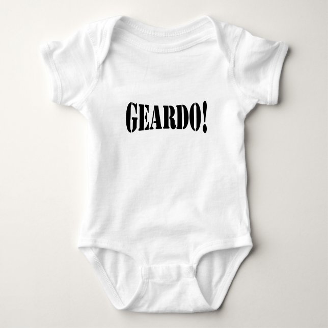 BODY PARA BEBÉ ¡GEARDO! (Anverso)