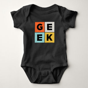 Body Para Bebé Geek