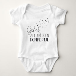 Body Para Bebé Geluk zit in een rompertje
