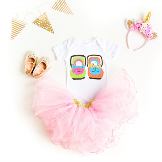 Body Para Bebé Gemelas Nacidas Juntas, Amigas por Siempre (Subido por el creador)