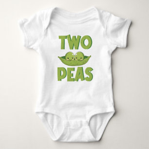 Body Para Bebé Gemelos Dos Peas En Un Pod