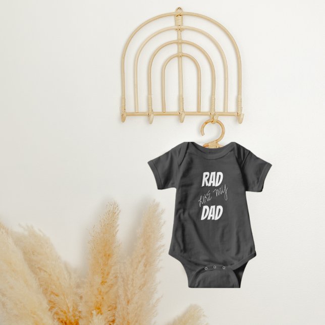 Body Para Bebé Genial como mi papá Unisex (Subido por el creador)