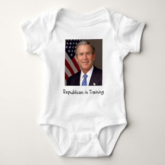 Body Para Bebé George W. Bush (Anverso)