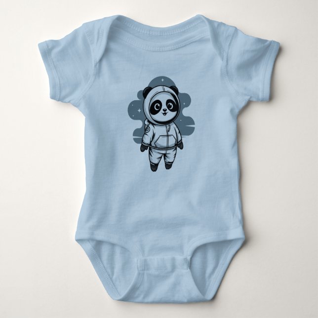 Body Para Bebé Geschenke für Babys süßer niedlicher Panda Astro (Anverso)