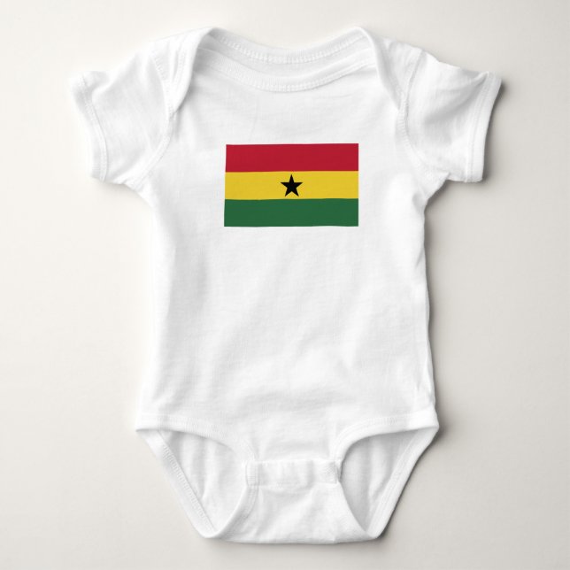Body Para Bebé Ghana (Anverso)