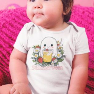 Body Para Bebé Ghost Summerween Verano Halloween