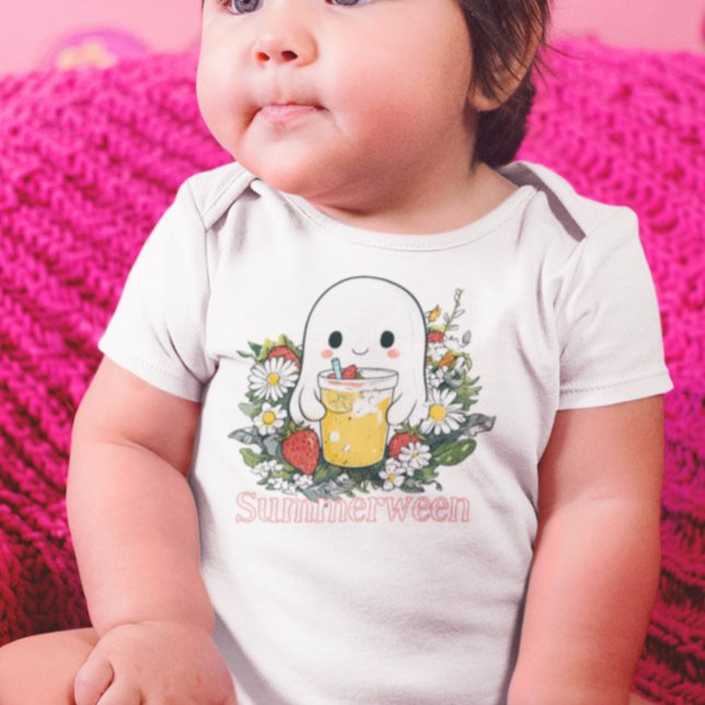 Body Para Bebé Ghost Summerween Verano Halloween (Subido por el creador)