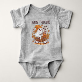 Body Para Bebé Ghostly Rider Babysuit 👻 Personalizable Ghost Rom