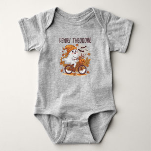 Body Para Bebé Ghostly Rider Babysuit 👻 Personalizable Ghost Rom