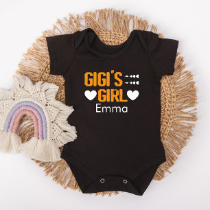 Body Para Bebé Gigis Chica Baby Shower Gift Personalizado
