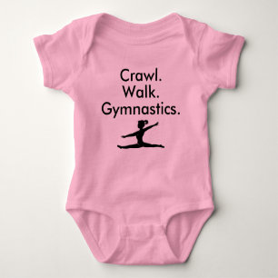 Body Para Bebé Gimnasia Gimnasia Gimnast Baby Bodysuit