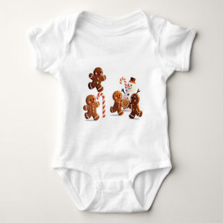 Body Para Bebé Gingerbread Snowman Baby Bodysuit