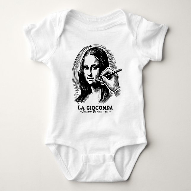 Body Para Bebé Gioconda (Anverso)