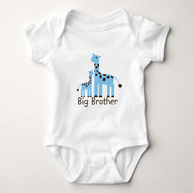 Body Para Bebé Giraffe Big Brother (Anverso)