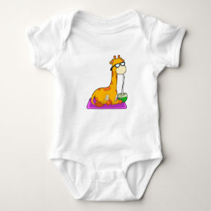 Body Para Bebé Giraffe con coco