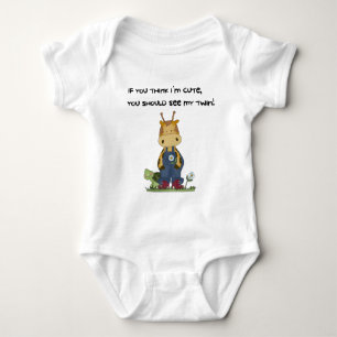 Body Para Bebé giraffe twin
