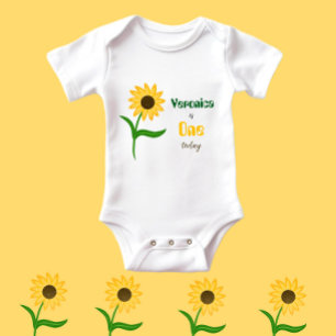Body Para Bebé Girasol