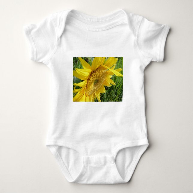 Body Para Bebé Girasol brillante (Anverso)