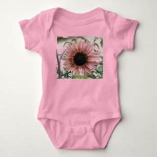 Body Para Bebé Girasol Rosa Pálido