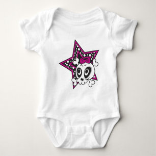 Body Para Bebé Girlie Emo Skull