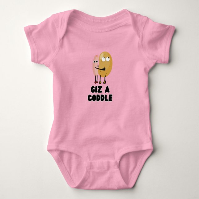 Body Para Bebé Giz a Coddle - Baby  - Irish Humour (Anverso)