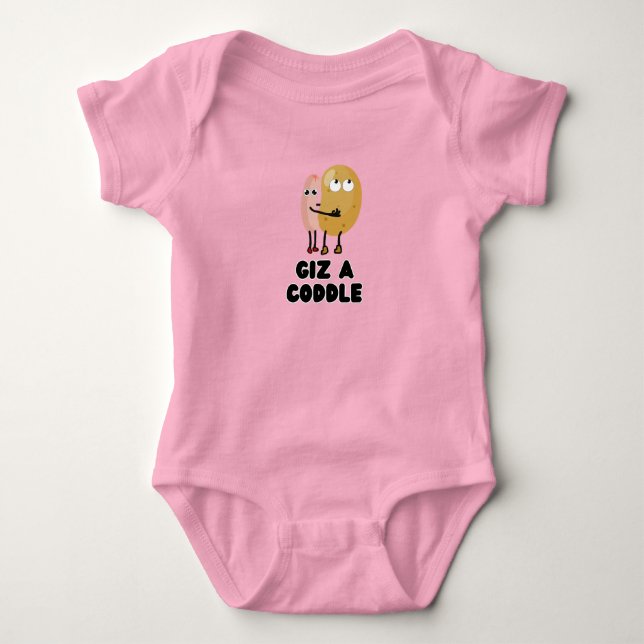 Body Para Bebé Giz a Coddle - Bebé - Humor Irlandés (Anverso)