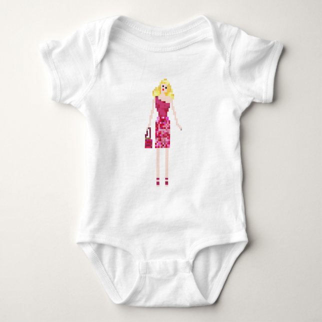 BODY PARA BEBÉ GLAMOROUS BLONDE DOLL (Anverso)