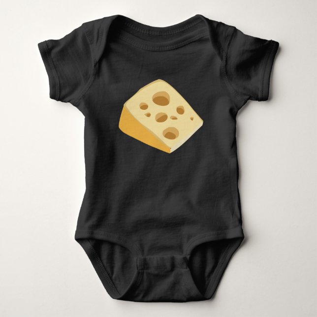 Body Para Bebé Glitch Food (Anverso)