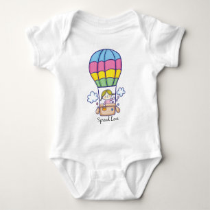 Body Para Bebé Globo aerostático