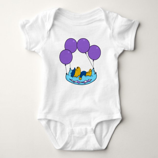 Body Para Bebé Globos de almohada de Ferald (Anverso)
