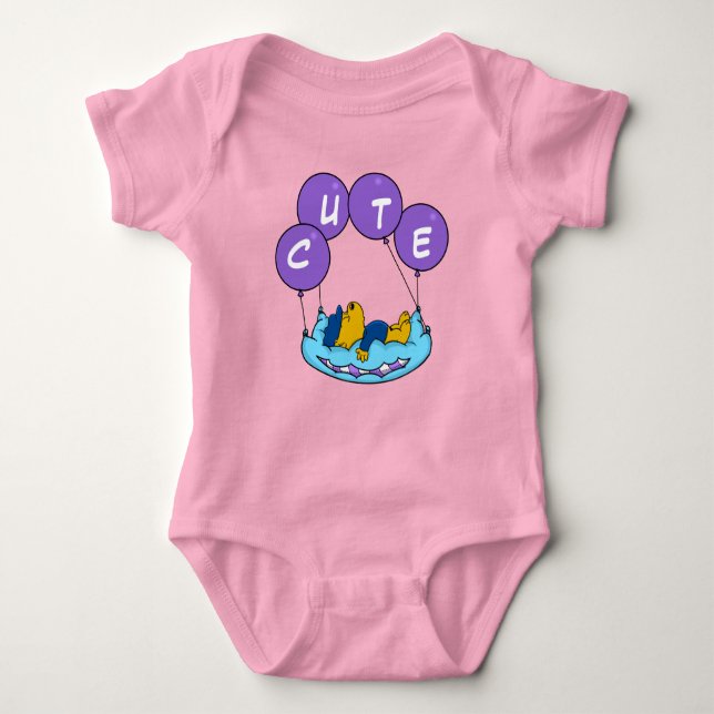 Body Para Bebé Globos de almohada de Ferald (Anverso)