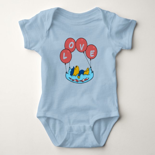 Body Para Bebé Globos de almohada de Ferald (Anverso)