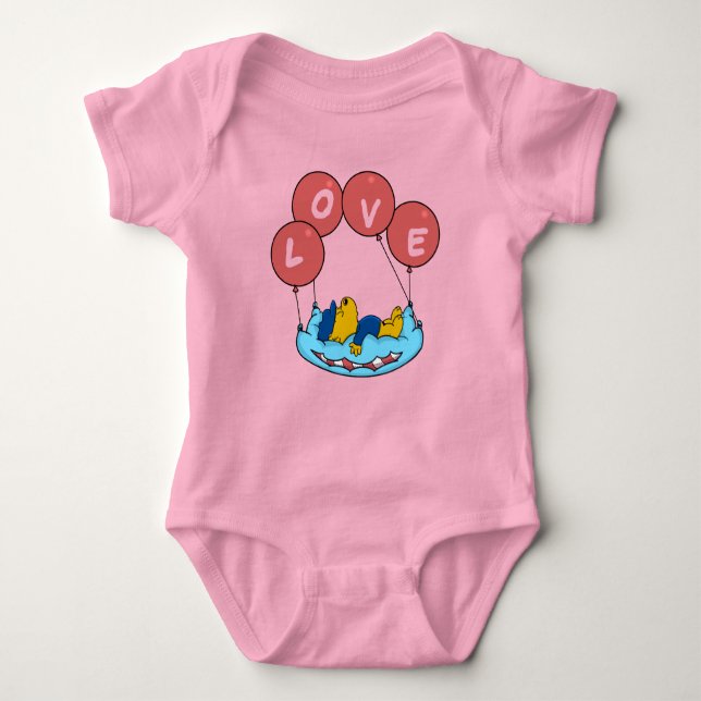Body Para Bebé Globos de almohada de Ferald (Anverso)