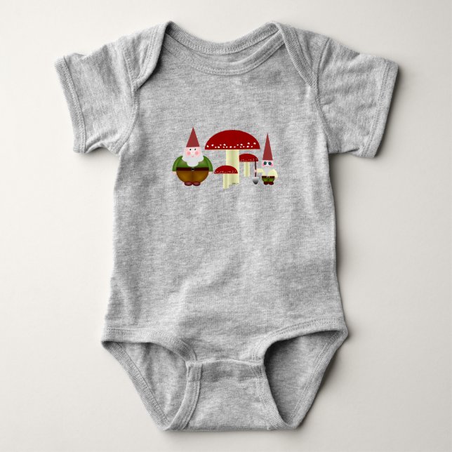 Body Para Bebé Gnomes Baby Bodysuit (Anverso)