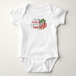 Body Para Bebé Gnomo de Navidad