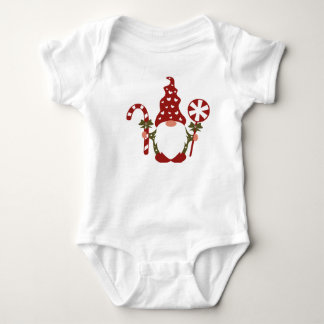 Body Para Bebé Gnomo de Navidad