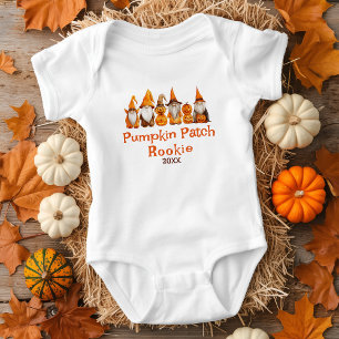 Body Para Bebé Gnomos Novatos del Parche de Calabaza