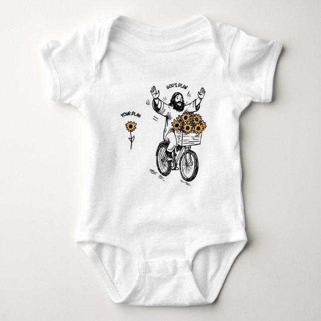 Body Para Bebé God’s Plan vs Your Plan (Anverso)