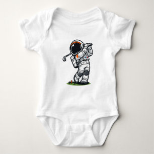Body Para Bebé Golf Astronauta