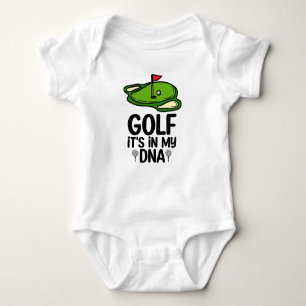 Body Para Bebé Golf está en mi ADN para bebé golfer