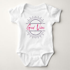 Body Para Bebé Good Vibes Onsie